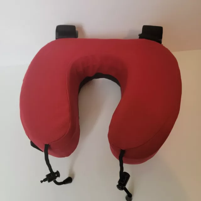 (PreOwned)Cabeau Evolution Cool - Memory Foam Neck Pillow Red/Black