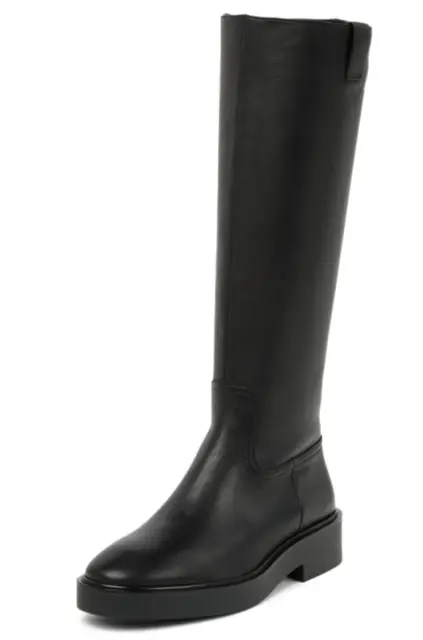 STUART WEITZMAN HENLEY Women's Leather Tall Knee High Riding Boots ...