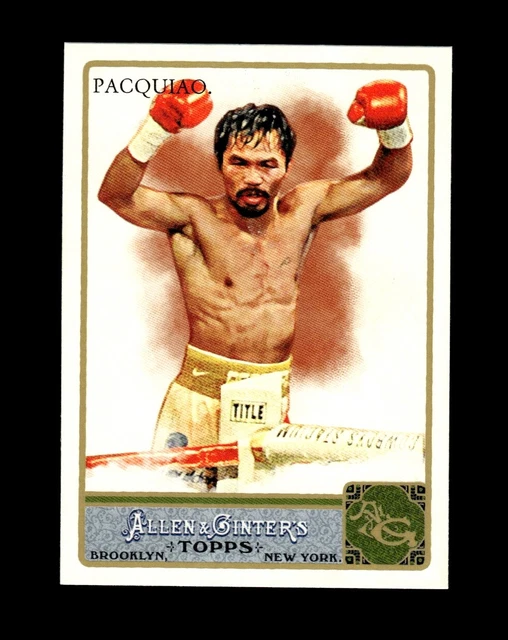 2011 Topps Allen & Ginter: #262 Manny Pacquiao NM-MT OR BETTER *GMCARDS* 2011 Topps Allen & Ginter: #262 Manny Pacquiao NM-MT OR BETTER *GMCARDS*