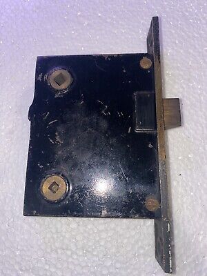 Antique Sargent Easy Spring Private Lock  Brass Faceplate Jack & Jill