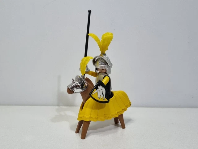 Lot De 2 Casques Médiévaux Playmobil - Pour Figurines Chevaliers Et Chevaux - Pièces D'occasion