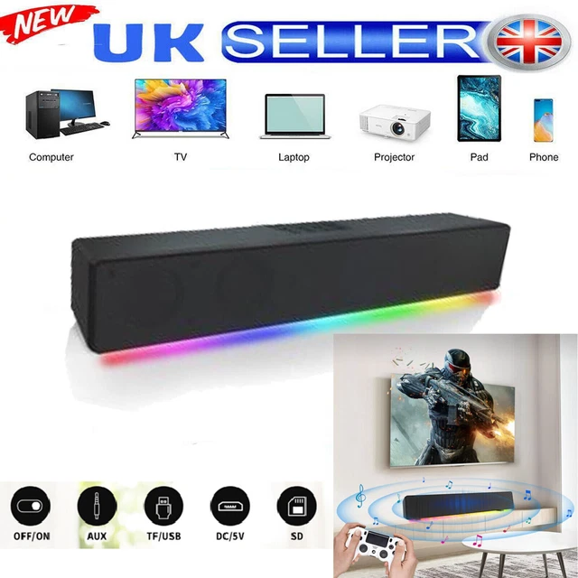 TV HOME THEATER Soundbar Bluetooth Sound Bar Speaker System Subwoofer