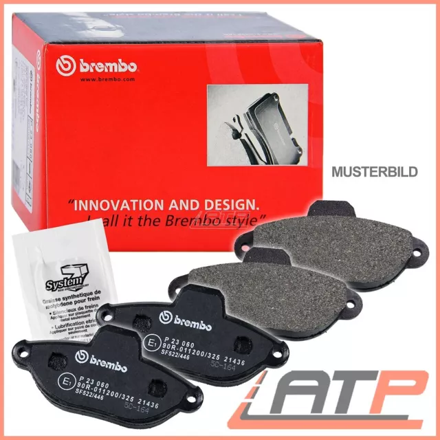 Brembo Brake Pad Set Rear For Mitsubishi Lancer 2.0 08- Grandis 2.0+2.4 Asx