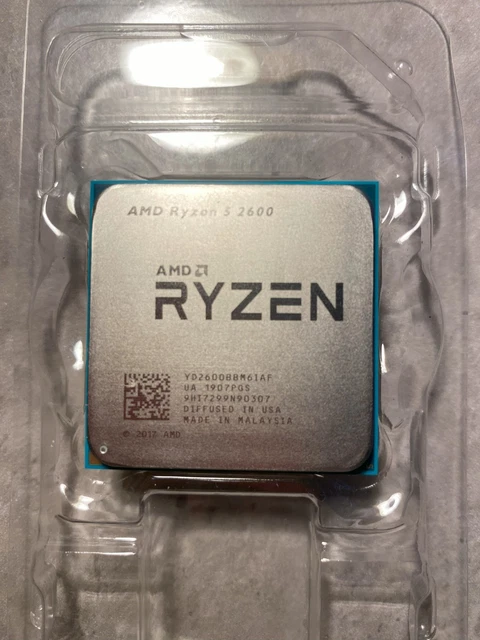 AMD RYZEN 2ND Gen 2600 GHz Six Core (YD2600BBM6IAF