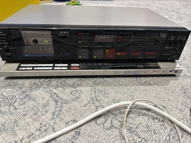 AIWA AD-F660 3 Head New Belt Dual Capstan Pletina Reproductor