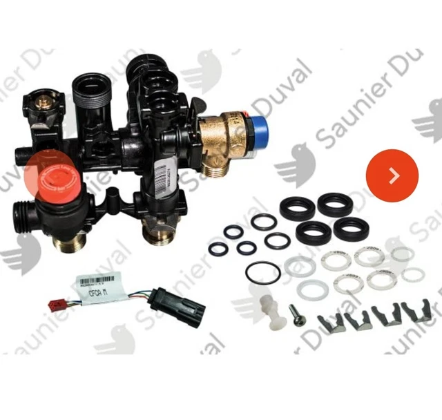 Mécanisme De Vanne 3 Voies Compatible Saunier Duval - Référence 0020247014, Marque Diff, Neuf