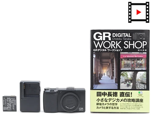 [TOP MINT] Ricoh GR Digital III 3 10.0MP Black Compact Digital Camera From JAPAN