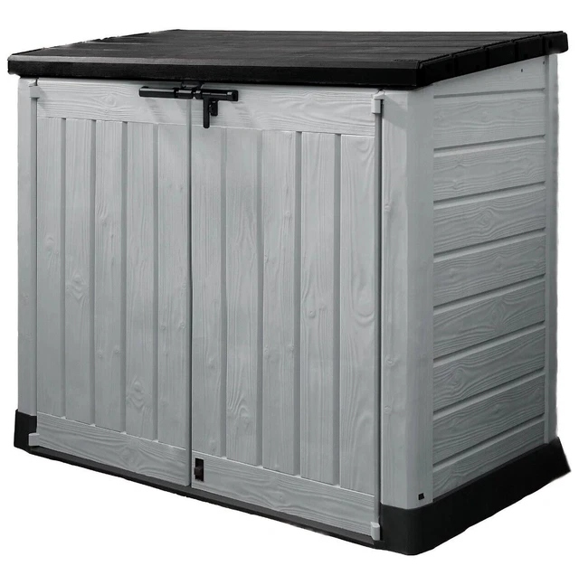 KETER STORE IT Out Max 1200L Outdoor Garden Storage Box & Wheelie Bin