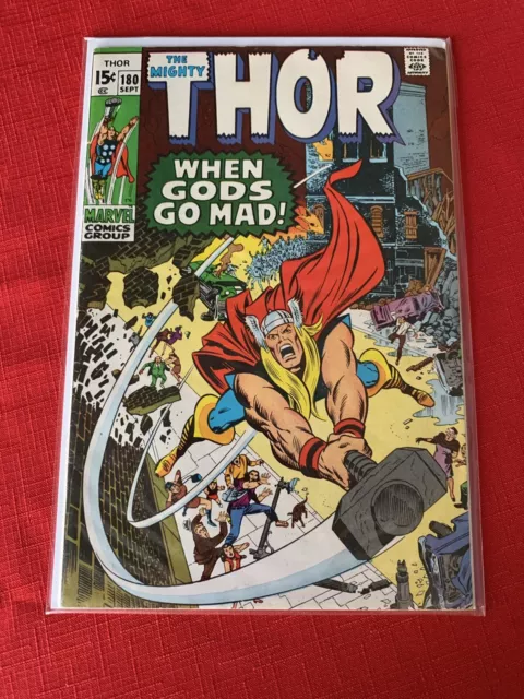 The Mighty Thor #180 #192 #339 #462 Marvel Comics