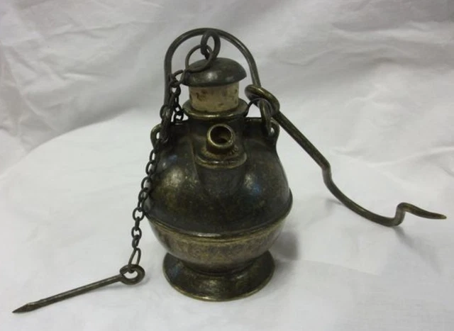 Lampe de vélo antique - France