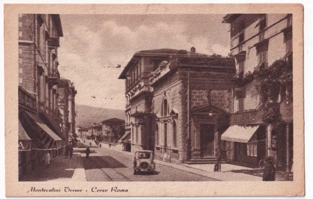 P00157 - CARTOLINA MONTECATINI TERME - CORSO ROMA - p/vg