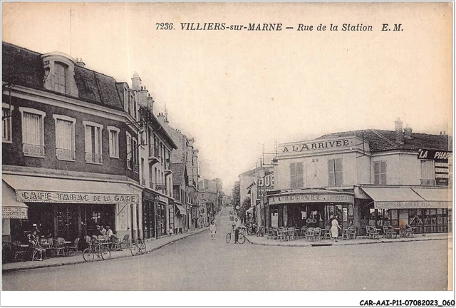 CAR-AAIP11-94-1010 - VILLIERS SUR MARNE - Rue de la station - Cafes