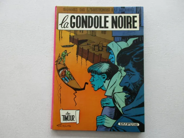 Les Timour Tbe La Gondole Noire Edition Originale 1967 Refv1