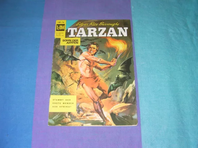 Tarzan Sohn der Affen Nr. 74 von 1970 aus dem BSV Verlag! TOP!