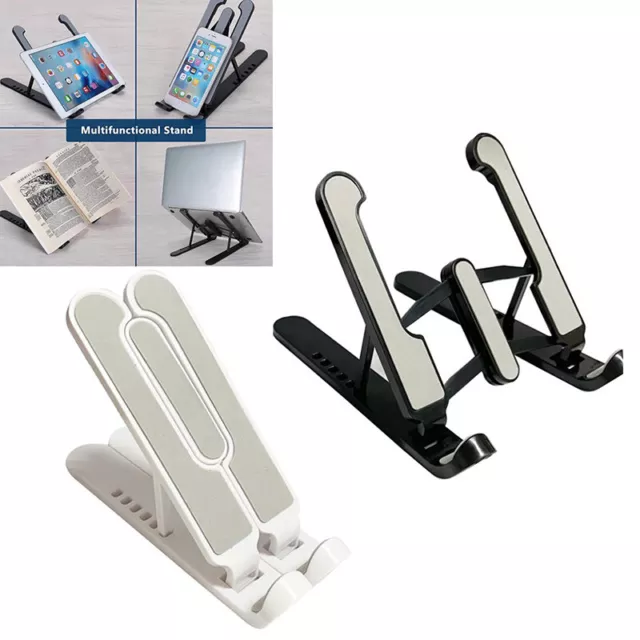 Portable Adjustable Notebook Tablet Holder Laptop Stand Foldable Computer D ZX