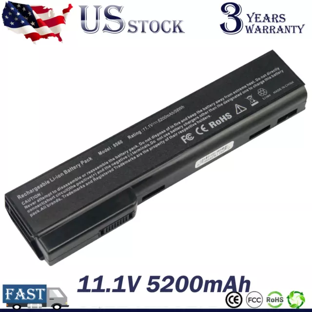 Battery CC06 CC06XL for HP EliteBook 8460p 8460w 8470p ProBook 6360b 6460b 6470b