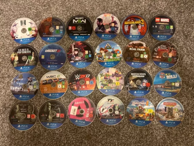 Sony Playstation 4 (PS4) Disc Only Video Games - Multi Offer Available (List 3)