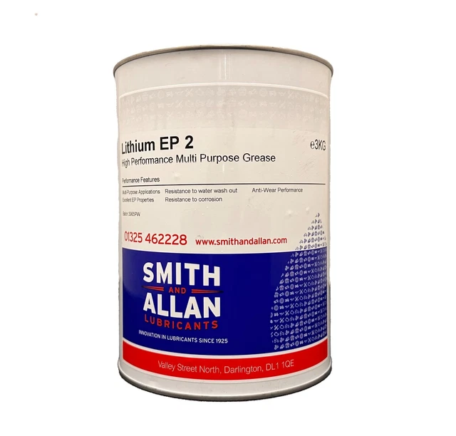 LITHIUM EP2 MULTI Purpose Grease Cartridge x12 Heat Resistant 12 x 400g