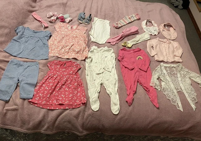 0-3 months girls bundle