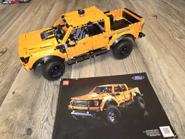 Lego Technic 42126 Ford Raptor F-150 Polvere Include Manuale