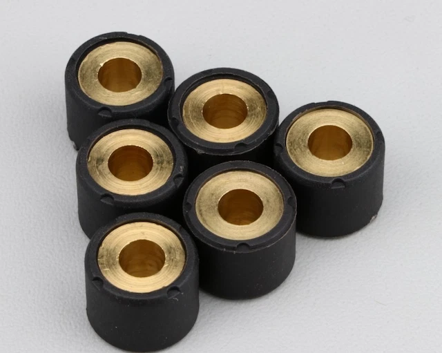 100400100 Set Galets Rouleaux Massette 18X14 6PEZZI 14,5GRAMMI