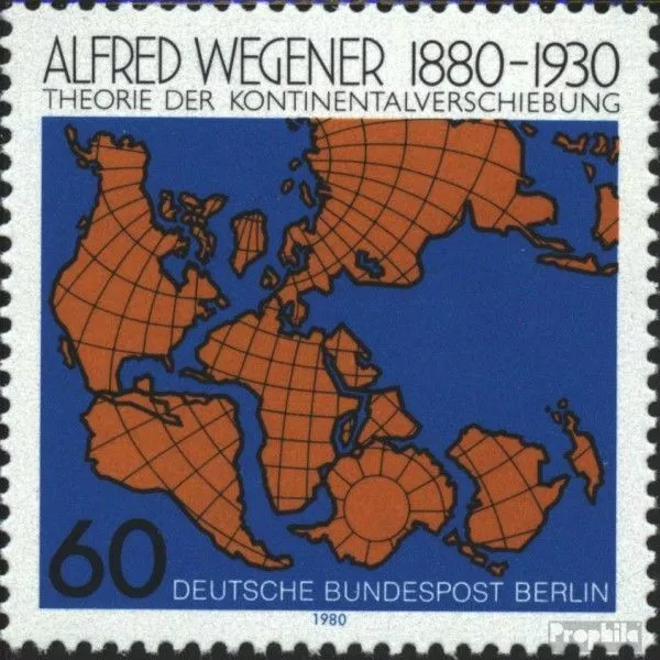 Berlin (West) 616 (kompl.Ausg.) FDC 1980 Alfred Wegener