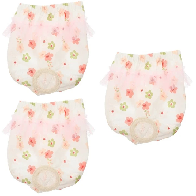 3pcs weibliche Hund Sanitär Pantie Hund atmungsaktiv