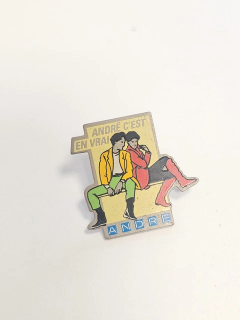 Pin's Publicitaire Vintage - Badge émaillé Ancien Pour Collectionneur - Modèle Rétro