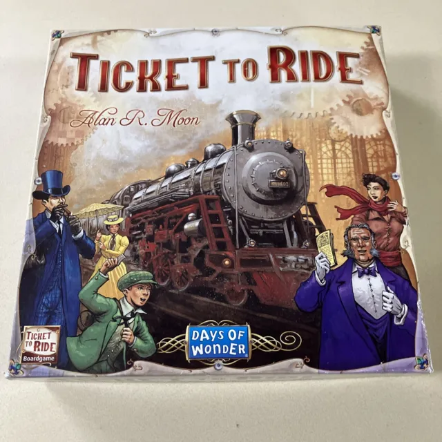 Ticket To Ride Board Game - 100% Complete Days of Wonder