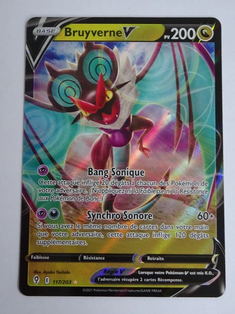 carte-pokemon-bruyverne-v-pv200-117-203-evolution-c-leste-eb7-fr