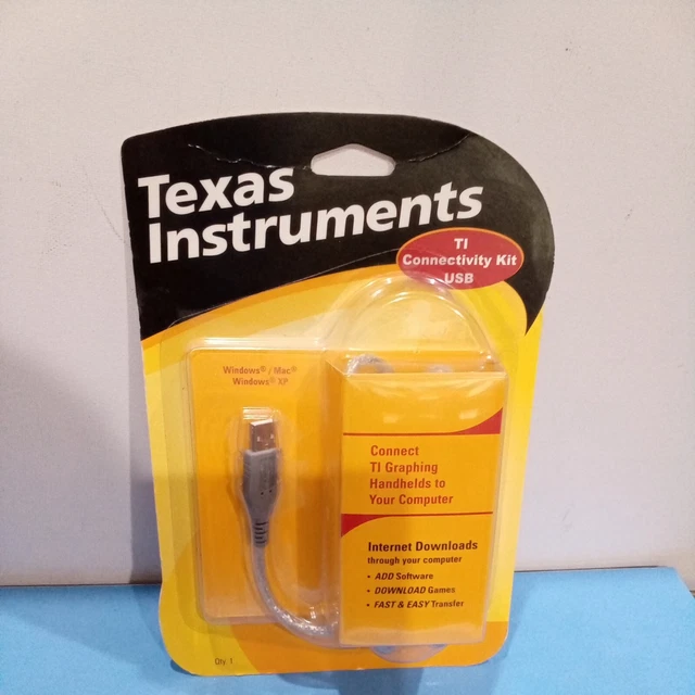 New Texas Instruments TI Connectivity Kit USB Windows Mac SEALED