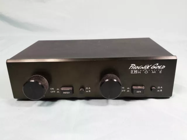 Phoenix Gold Innovative Home VSS2 Volume Control Dual Source Switcher