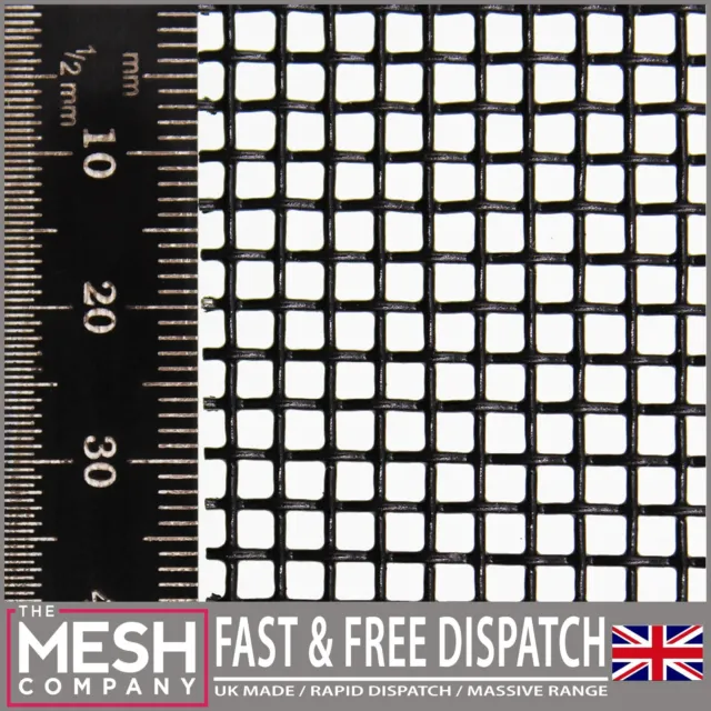 0.18mm Hole Fine Brass Mesh Filter- 0.12mm Wire - 80 LPI - The Mesh Company