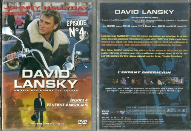 DVD - DAVID LANSKY avec JOHNNY HALLYDAY / NEUF EMBALLE