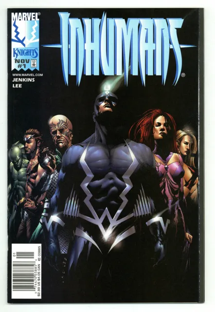 Inhumans #1 9.0 High Grade Marvel Knights Jae Lee Cover W Pages 1998