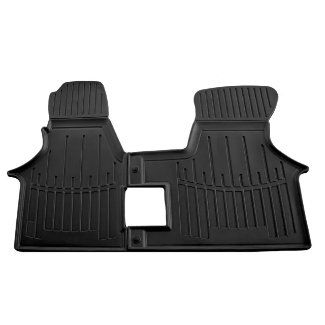 Gummifußmatten für VW T4 1990-2003 3D Schalen Set Automatten vorne