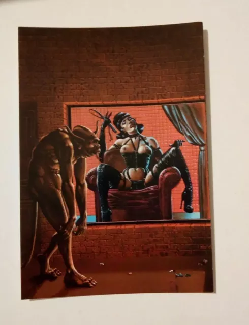 carte postale Nicollet Le diable amoureux Les Humanoïdes associés Métal Hurlant
