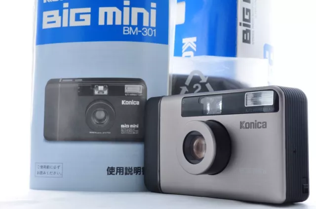 [TOP MINT ] Konica Big Mini BM-301 Point & Shoot Film Camera from JAPAN