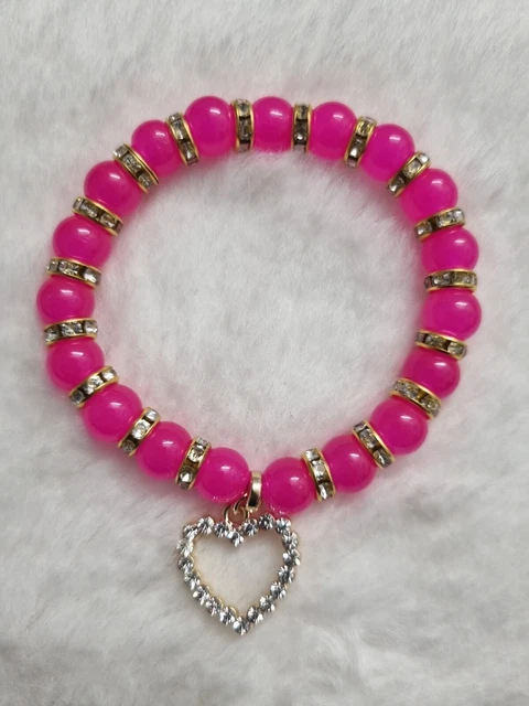 Armband Armkette Armreif Damen Frauen Mädchen Glas Perlen Modeschmuck Geschenk