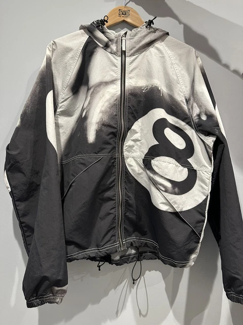 STUSSY 8 BALL Beach Shell - TAGLIA MEDIA EUR 626,17 - PicClick IT
