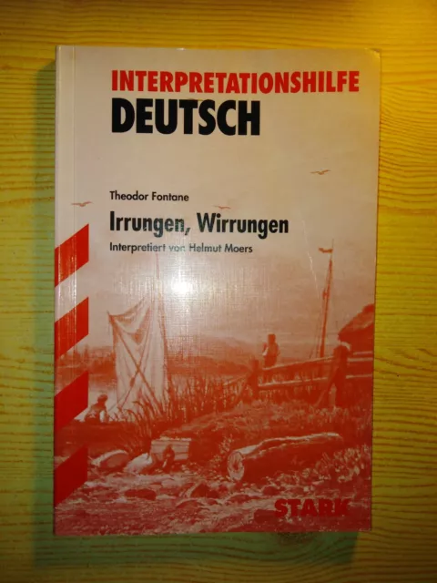 Stark Interpretations-Hilfe Theodor Fontane Irrungen Wirrungen Realismus 86 S.
