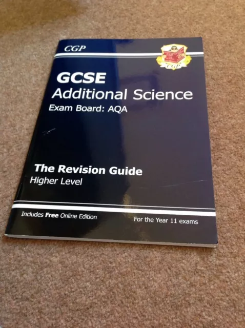 GCSE addition science AQA revision guide