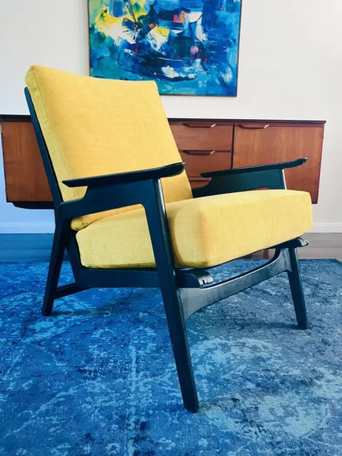 A beautiful mid-century G-Plan – E.GOMME armchair -circa 1950s / Danish - Rare