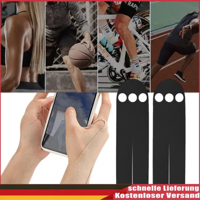 Fitness-Bandage-Patch Sportschutz Sport-Handgelenk-Muskel-Patch (schwarz)