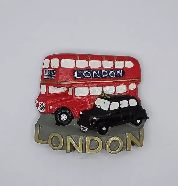 Magnete Calamita Resina Frigo  Souvenir Fridge Magnet Londra Inghilterra