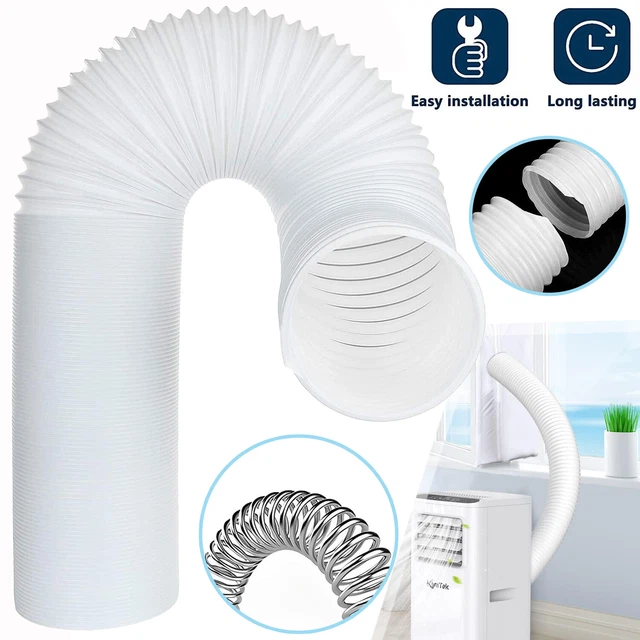 PORTABLE AIR CONDITIONER Hose,AC Exhaust Vent Flexible Hose Tube Vent ...