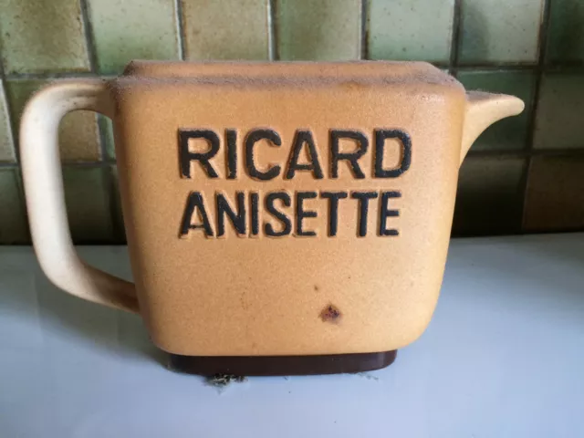 Pichet Publicitaire RECTANGULAIRE RICARD ANISETTE