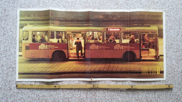 Poster Bild Datenblatt SH 110 U Bus Stadtbus