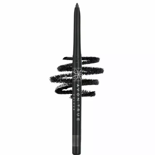 Eyeliner Avon True Colour Glimmerstick - nero più nero - preciso e impermeabile