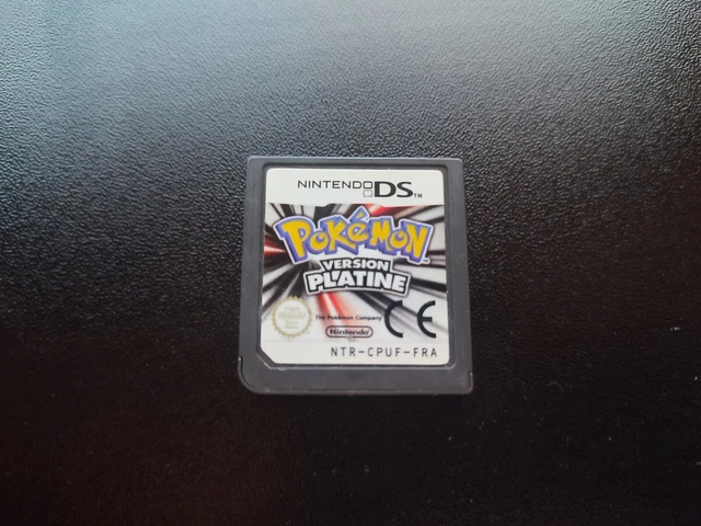 100% ORIGINAL ET POKEDEX FULL - Pokémon Version Platine Nintendo DS